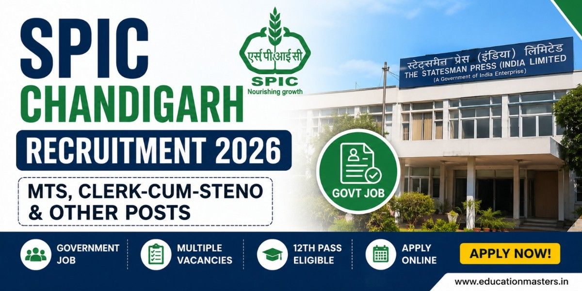 SPIC Chandigarh Recruitment 2026